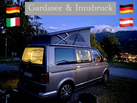 Camping@VW T6 California Beach - Gardasee & Innsbruck (Deutsch)