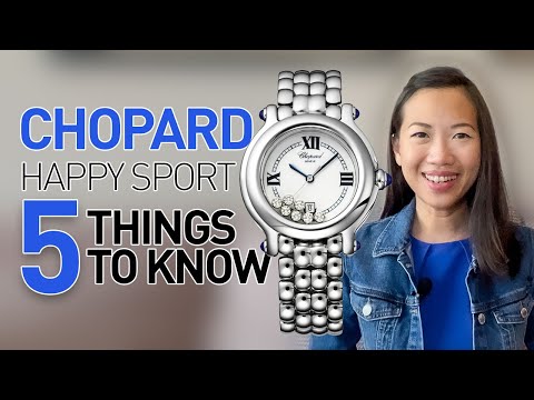 CHOPARD Happy Sport | Cinco coisas para saber