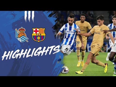 HIGHLIGHTS | J2 LALIGA 22-23 | Real Sociedad 1 - 4 FC Barcelona