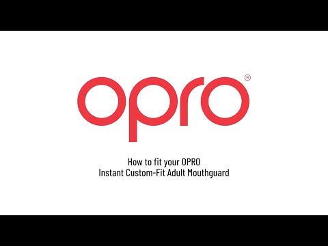 How to Fit Your OPRO Instant Custom-Fit Adult Mouthguard | Step-by-Step Guide