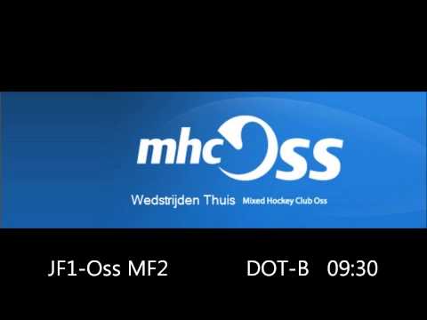 MHC Oss Wedstrijden Thuis 13-04-2013