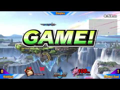 Ultimate SmashaPalooza #3: Winners Finals - CB| NxL| Zael (Pokemon Trainer) vs Riddles (Donkey Kong)
