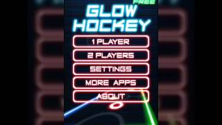 【Glow  Hockey】スマホでホッケー！？