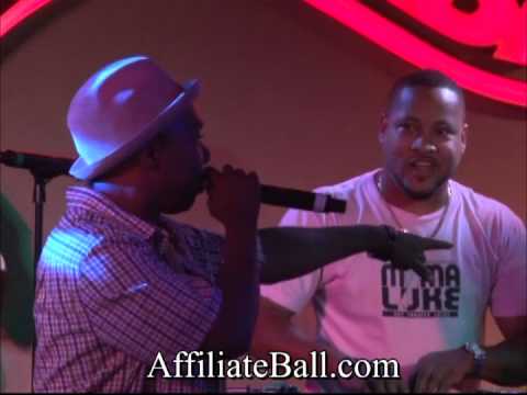 Dinco D from Leaders of the New School jumped on stage at the Affiliate Ball in NYC