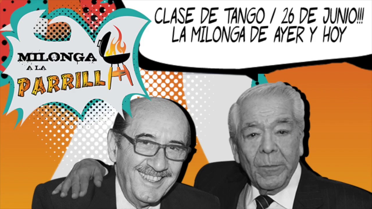 Chino Perico y Horacio Prestamo en MILONGA A LA PARRILLA  26 06 17