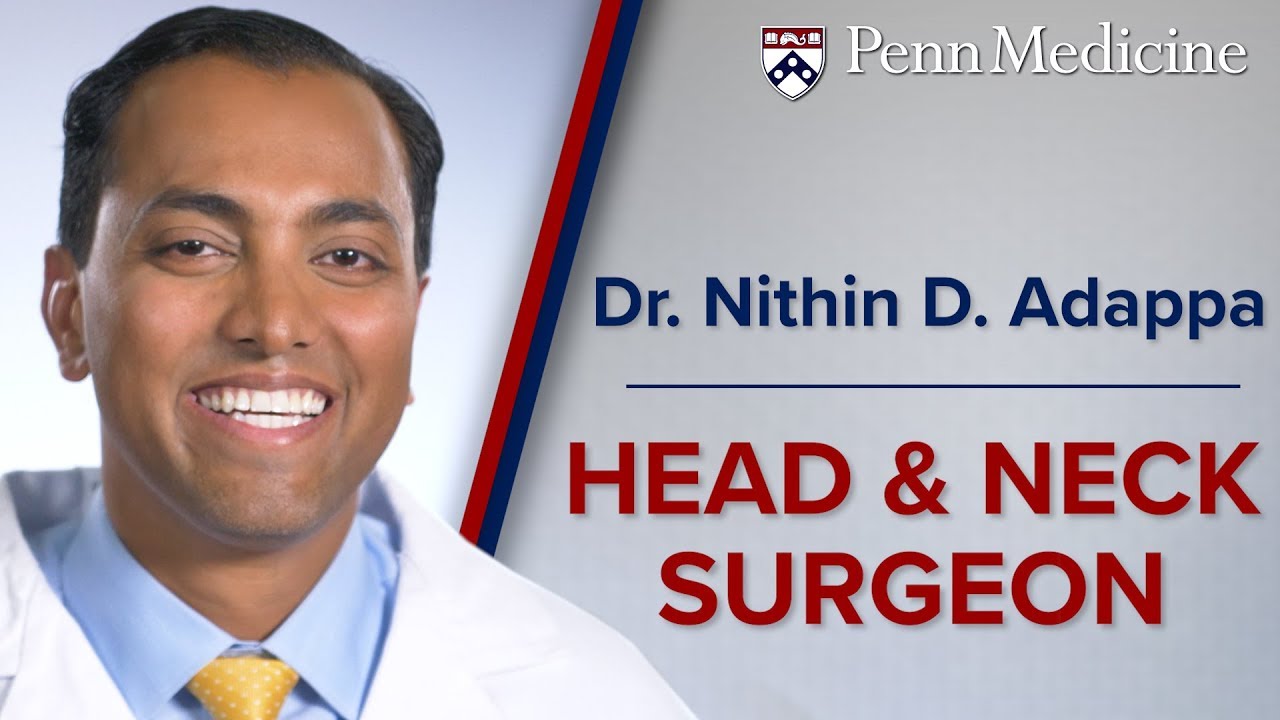 Watch video featuring Nithin D. Adappa, MD on YouTube