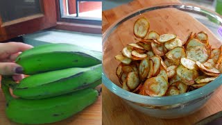 #shorts banana chips banao aur dibba bhar kar khao