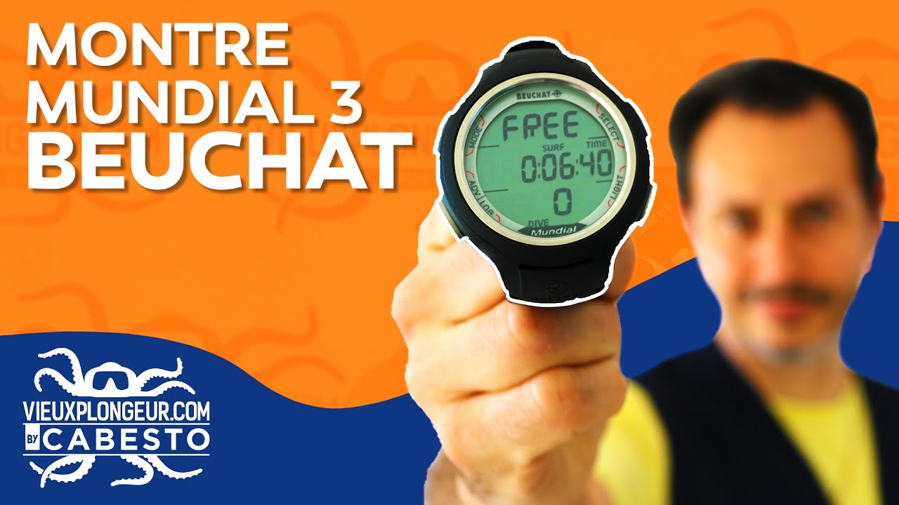Avis sur la montre profondimètre MUNDIAL 3 BEUCHAT