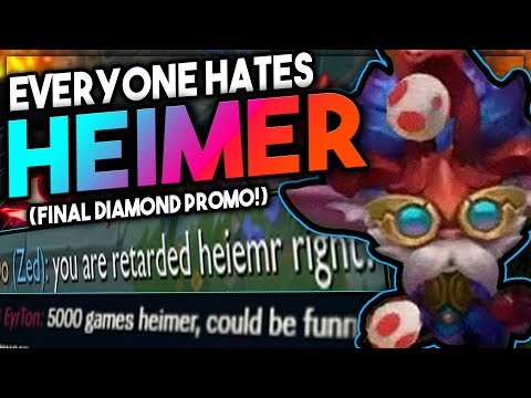 EVERYONE HATES HEIMERDINGER.....Even My Own Team? | The Road To Challenger! - League of Legends