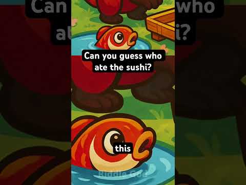Can you guess who ate the sushi? Riddle God Quiz