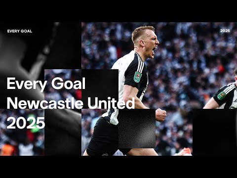 Every Goal Scored by Newcastle United in 2025! 🍿