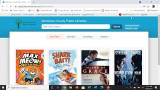Alamance County Public Libraries Catalog - How to Place a Hold and Create a List