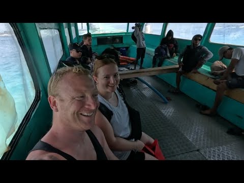 How to Get from Lombok to Gili Trawangan on a Budget: Choppy Seas & Heavy Luggage!