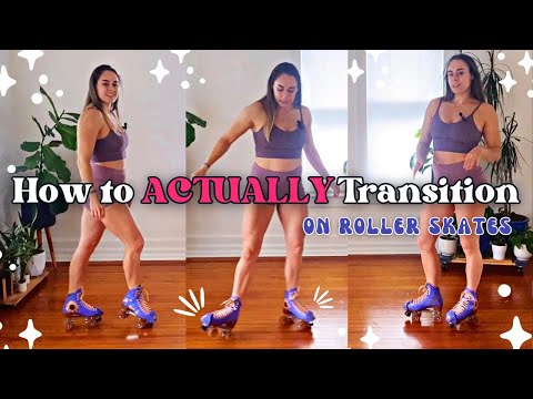 If YOU STRUGGLE with TRANSITIONS on ROLLER SKATES this vid is for YOU! (turn backwards/turn around)