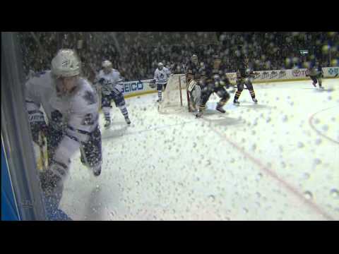 Last 1:30 of game. Christian Ehrhoff EN goal 3-1. Toronto Maple Leafs vs Buffalo Sabres 11/15/13 NHL