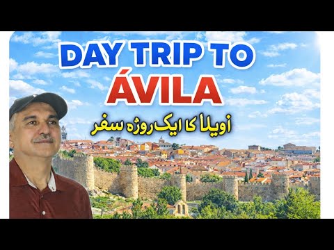 Ávila Day Trip from Madrid | Spain Travel Vlog | SE-3 EP-13