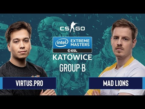 CS:GO - Virtus.pro vs. MAD Lions [Vertigo] Map 2 - Group B - IEM Katowice 2020