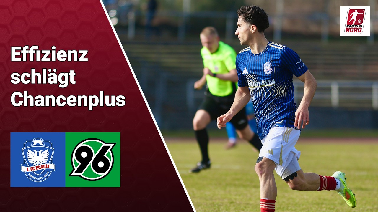 1. Phönix Lübeck vs Hannover 96 II U23 Highlights