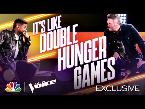 Usher Had Too Much Coffee, Blake Dances and More - The Voice Knockouts 2020 Outtakes