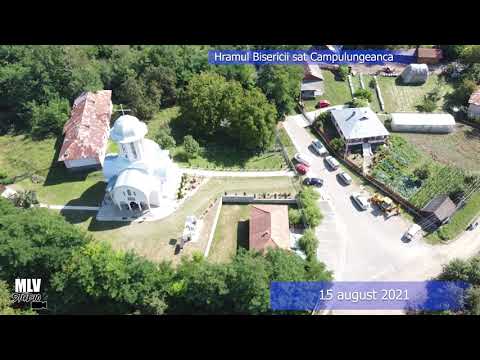Hai hui cu drona - Hramul Bisericii din Campulungeanca, jud Buzau