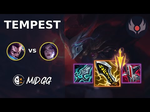 MID.GG: [ Tempest ] Yasuo BOT vs Kai'Sa | NA GRANDMASTER | LOL Season 2025