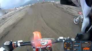 preview picture of video 'KTM-125SX, Pala Vet Track 2-10-2013'