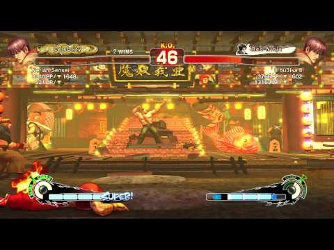 [USF4] ll Buisa ll (Guy) vs Neriah Sensei (Rose, Guy)