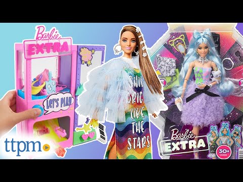 *BARBIE EXTRA kreator stylu komplektas /2 video