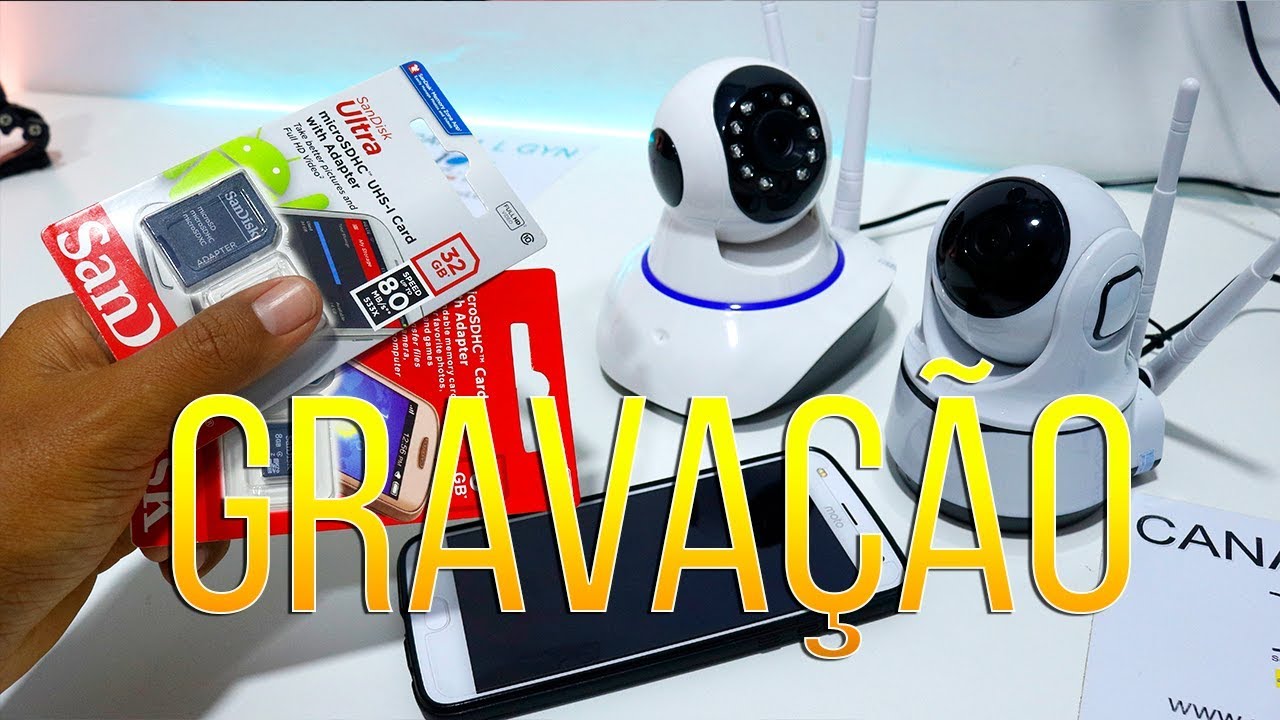 TUDO SOBRE GRAVAÇÃO DE VÍDEO NO CARTÃO DE MEMÓRIA CÂMERA IP WIFI