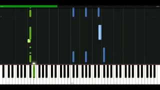 Jay Z - Renagade [Piano Tutorial] Synthesia | passkeypiano