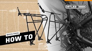 ORTLIEB Quick Rack - rychloupínací zadní nosič