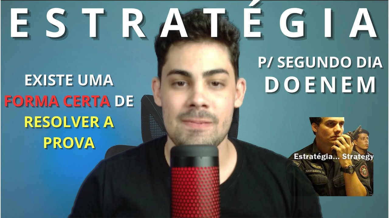 MINHA ESTRATÉGIA DE PROVA PARA SEGUNDO DIA DO ENEM