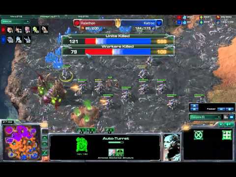 Mass Infestors vs Mass Ravens - Masters TvZ - Starcraft 2