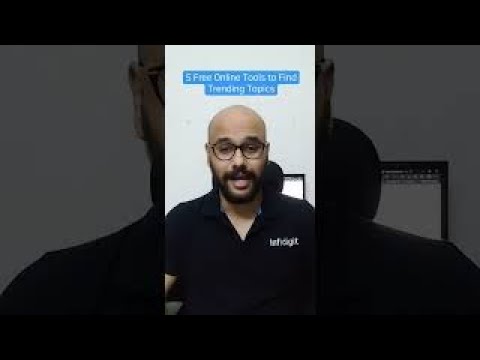 5 Free Online Tools to Find Trending Topics.