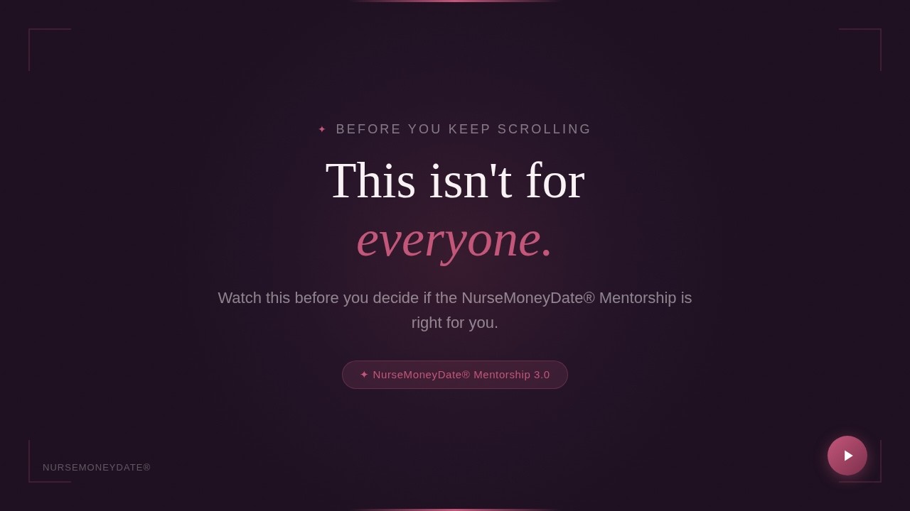 Watch before scrolling