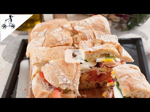 Pan Bagnat: Wet Bread from the Cote d'Azur