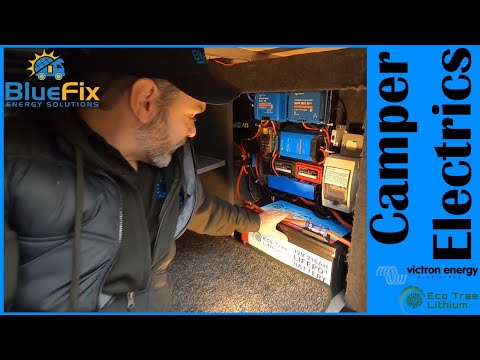Compact Camper Electrics || Victron Set Up
