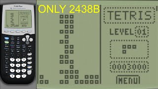 TI-84 - Tetris coding tutorial