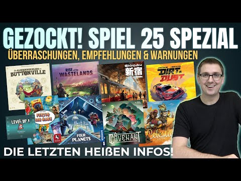 🎲 Gezockt VorSPIEL 25 SPEZIAL: 🔥 Brankdaktuelle Neuheiten frisch auf dem Tisch!
