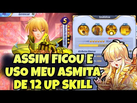 Asmita Veredicto 12 Up Skill Como Que Funciona - Saint Seiya Awakening