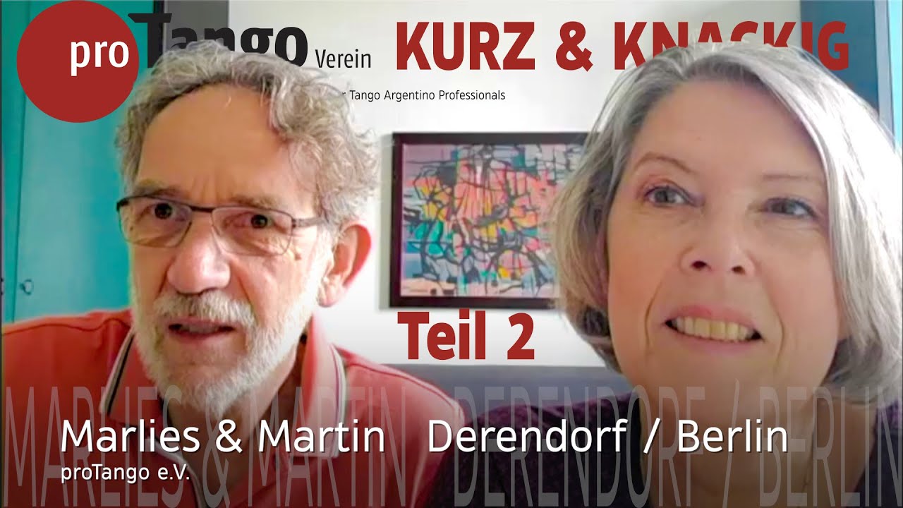 Kurz & Knackig proTango e.V.  Interview Reihe - Derendorf 2
