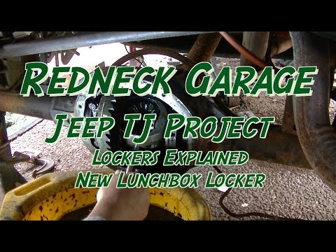 Jeep TJ Project - Lockers Compared - Lunchbox Lockers and a New Flag