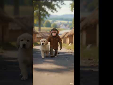 Monkey and dog story​#AnimalFriendship​#MonkeyAndDog#HeartTouchingStory​#Loyalty​#InspirationalStory