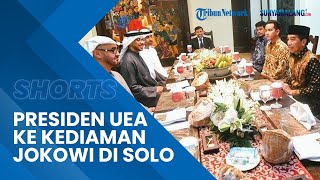 Jadi Sejarah, Presiden UEA Mohamed bin Zayed Mampir ke Kediaman Presiden Jokowi di Solo