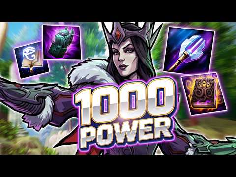 Morgan Le Fay With 1000 POWER is CRAZY in SMITE 2!