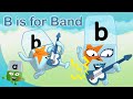 Officialalphablocks B Is For Band Learn To Spell Blocks Universe