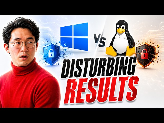"I Attacked Both Windows 11 and Linux for 3 Weeks — The Results Were Disturbing" SDDEFAULT Thumbnail