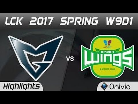 SSG vs JAG Highlights Game 2 LCK Spring 2017 W9D1 Samsung vs Jin Air Green Wings