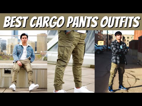 3 Green Cargo Pants Outfits | #shorts