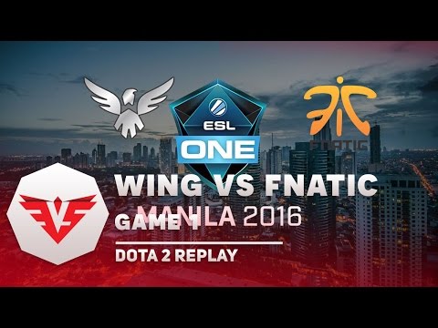 ESV TV | ESL One Manila Playoffs | Wings Gaming vs Fnatic - Game 1